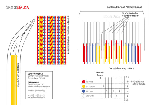 Stoorstålka Band Weaving Kit Professional - Siessá