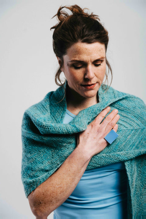 TRASTAN SHAWL by JO BINT, SNOWY THISTLE KNITS