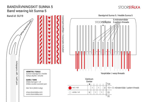 Stoorstålka Band Weaving Kit Professional