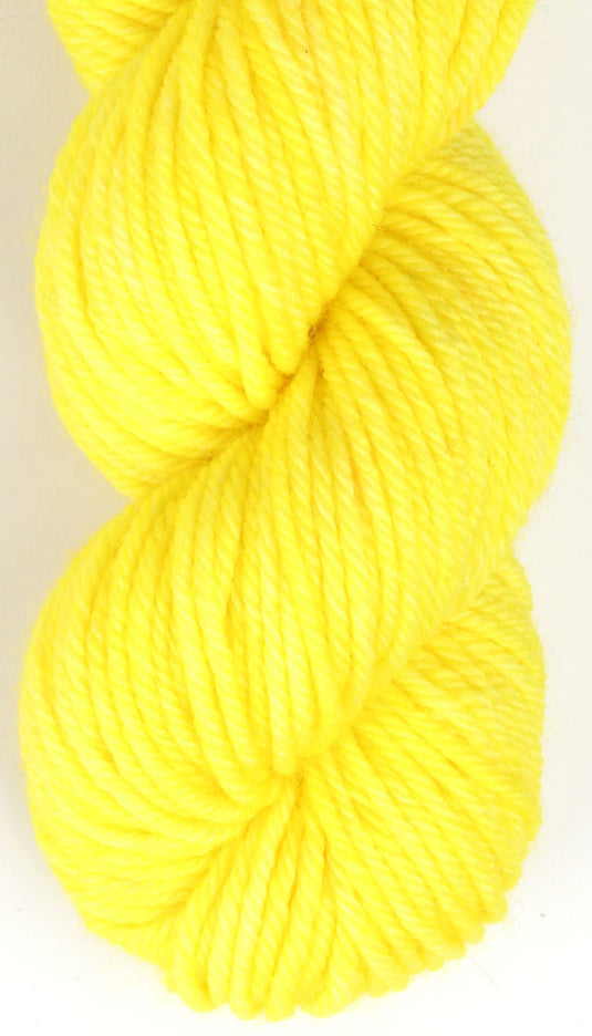 Bright Yellow Ashford Dyed Yarn