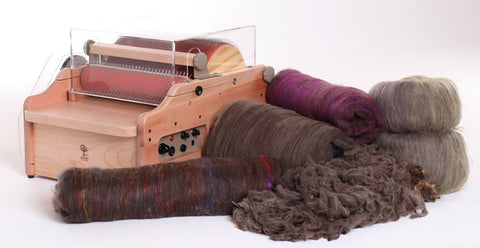 Ashford E-Carder 30cm Wide Dual Motor
