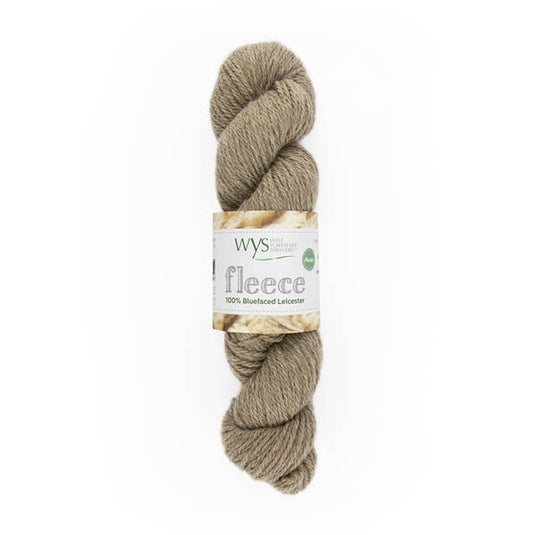100% Aran Bluefaced Leicester Yarn by West Yorkshire Spinners 100g Light Brown