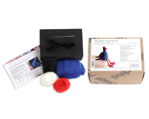 Ashford Needle Felting Kit - Pauly the Pukeko