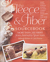 Fleece and Fibre Sourcebook by Deborah Robson and Carol Ekarius at Weft Blown