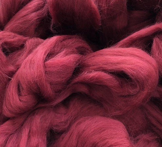 Shetland Wool Top - Loganberry