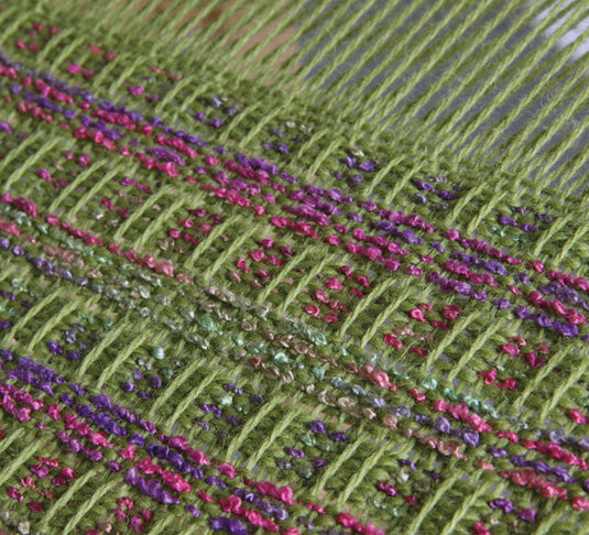 Cloth Handwoven on an Ashford Rigid Heddle Loom