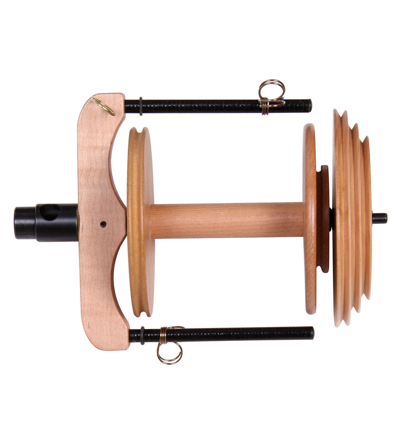 Load image into Gallery viewer, Ashford Jumbo Double Drive Sliding Hook Flyer and Bobbin
