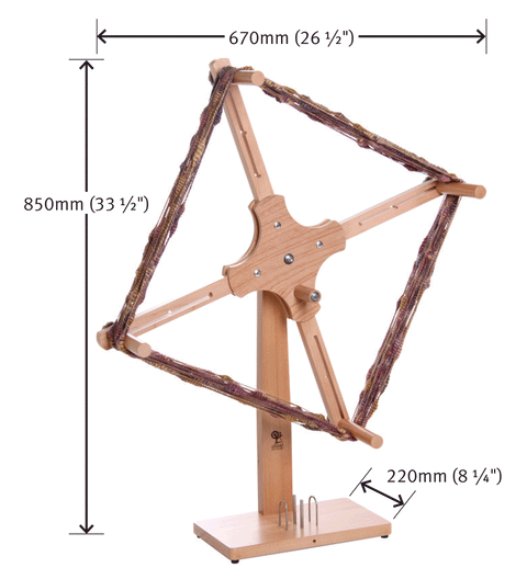 Ashford Skeiner 2 - dimensions