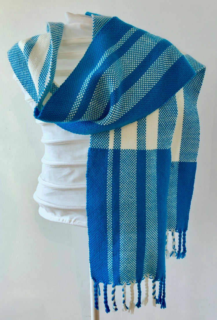 Cornish Summer Skies Scarf Weave-along