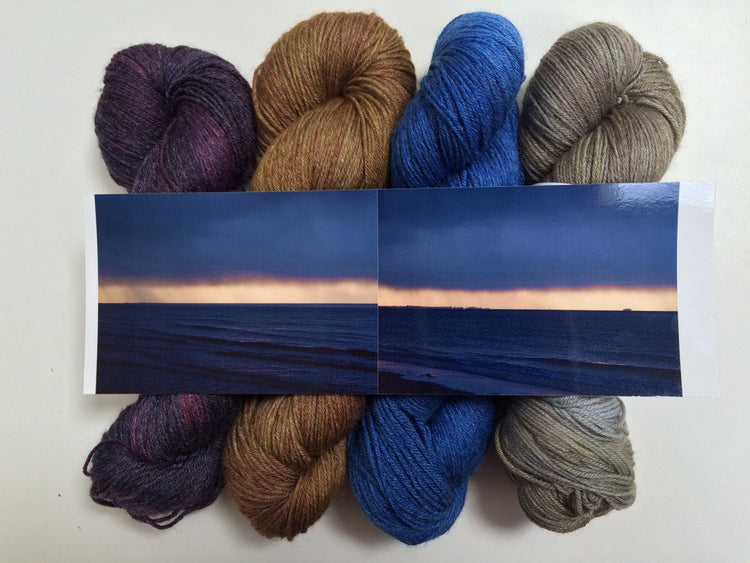 Sunsets and Showers – Yarn