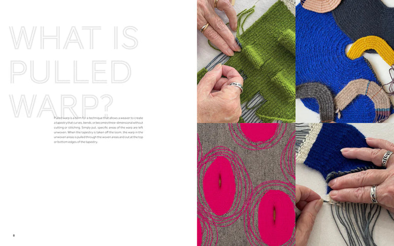 Load image into Gallery viewer, Tapestry with Pulled Warp : Inspiration, Technique, and the Creative Process By Susan Iverson
