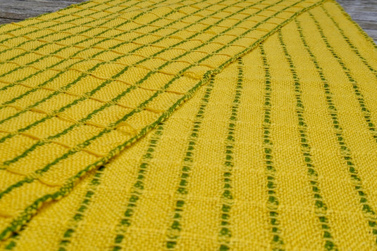Daffodil Scarf by Ange Sewell at Weft Blown