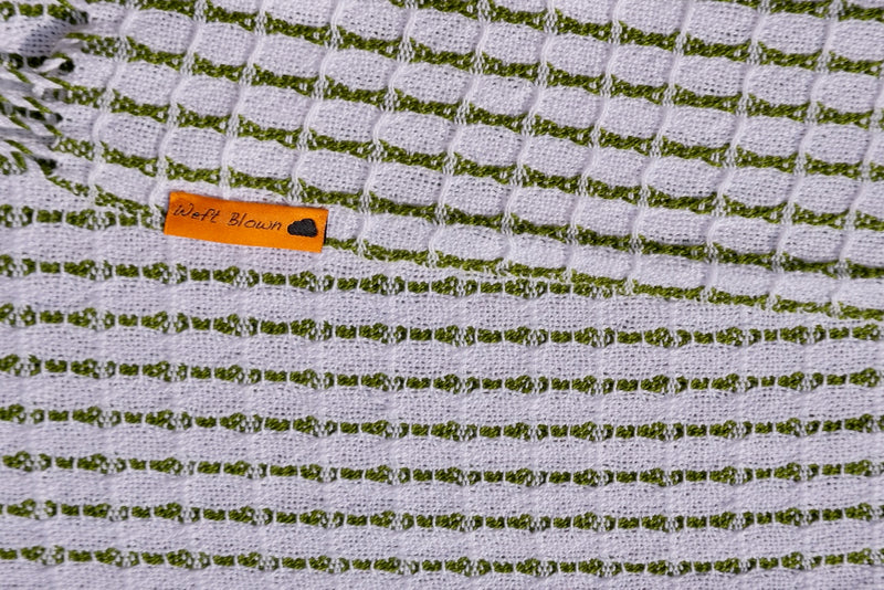 Load image into Gallery viewer, Snowdrop Scarf by Ange Sewell at Weft Blown
