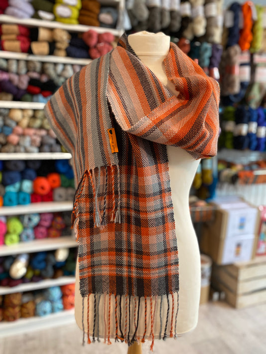 Autumn Sunset Scarf by Ange Sewell