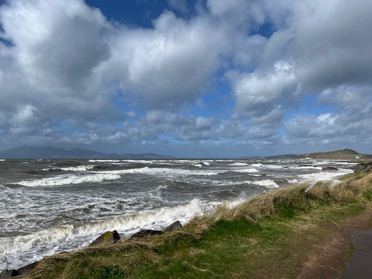 Rolling Waves at Seamill Beach