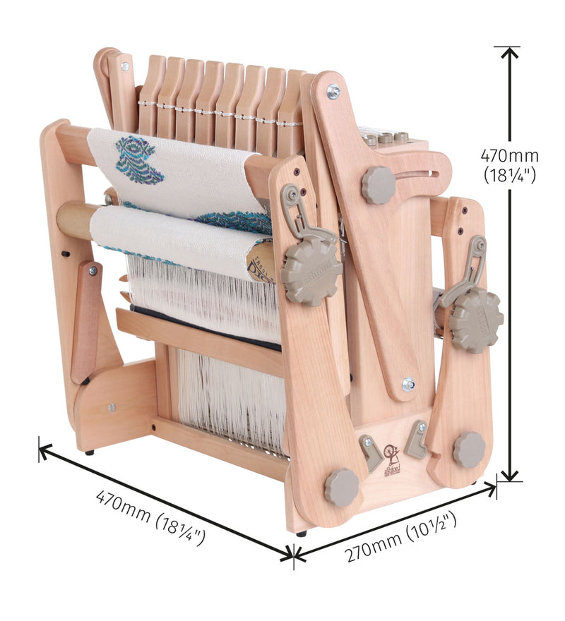 Load image into Gallery viewer, Ashford Katie Table Loom Folded Dimensions
