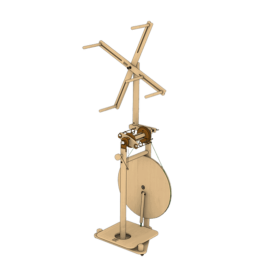 Lojan Skeinwinder on Buddy Single Treadle
