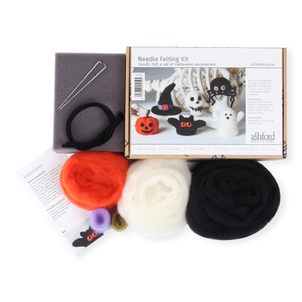 Load image into Gallery viewer, Ashford Needle Felting Kit - Halloween
