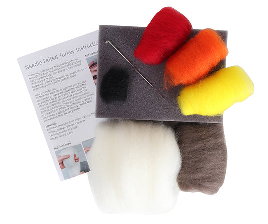Ashford Needle Felting Kit - Turkey