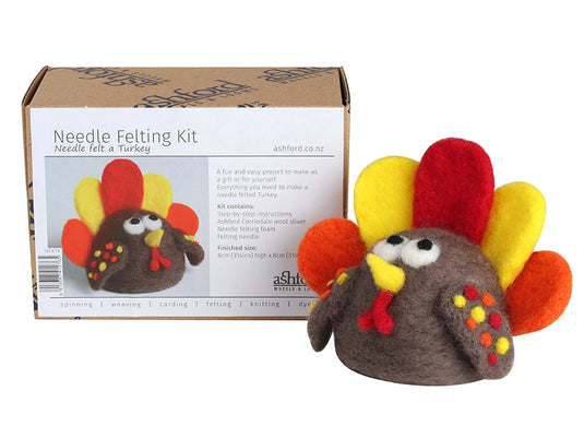 Ashford Needle Felting Kit - Turkey
