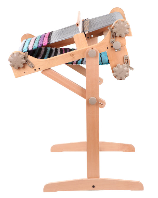 Ashford Freedom Roller on Loom on Stand