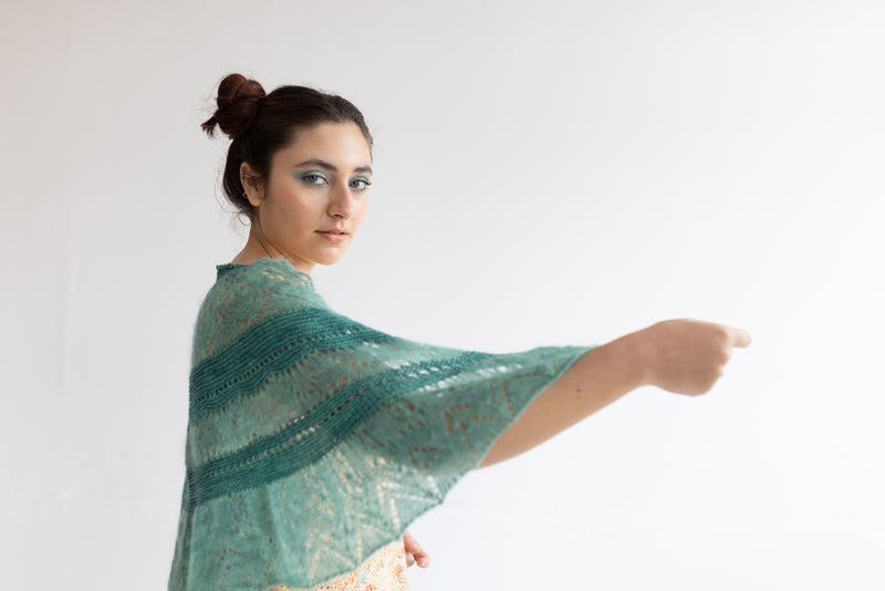 Load image into Gallery viewer, Robach Shawl by Alison Mayne
