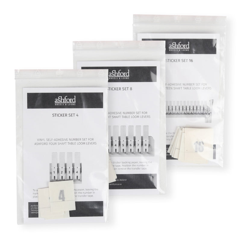 Load image into Gallery viewer, Ashford Table Loom Sticker Set
