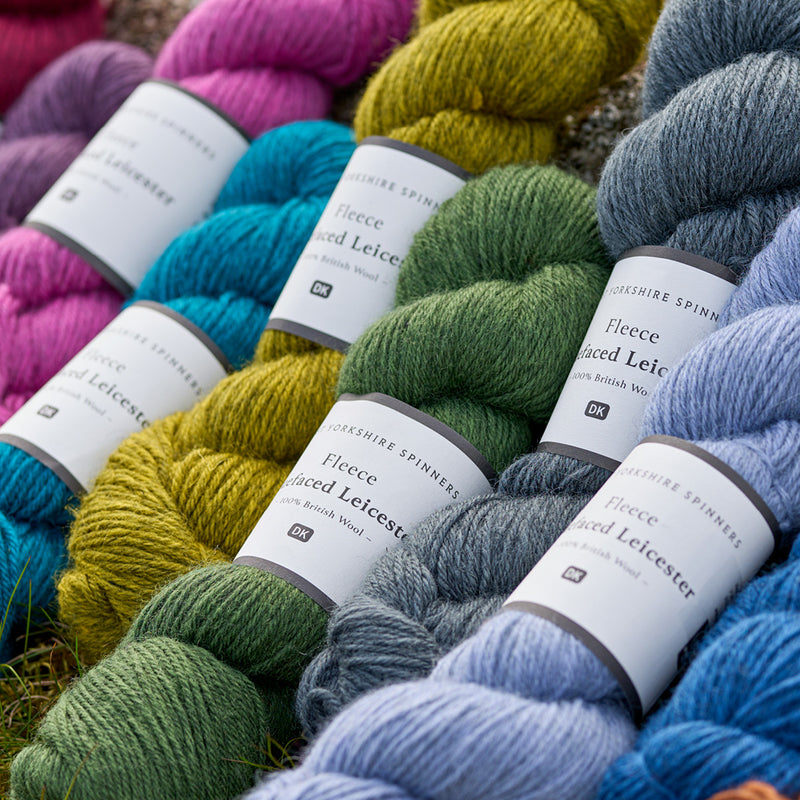 Load image into Gallery viewer, Fleece - 100% DK Bluefaced Leicester Yarn by West Yorkshire Spinners 100g
