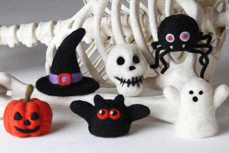 Load image into Gallery viewer, Ashford Needle Felting Kit - Halloween
