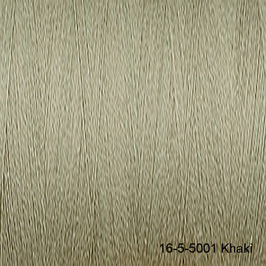 Venne 16/2 Unmercerised Organic Cotton 16-5-5001 Khaki