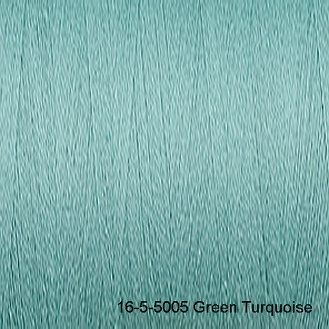 Venne 16/2 Unmercerised Organic Cotton 16-5-5005 Green Turquoise