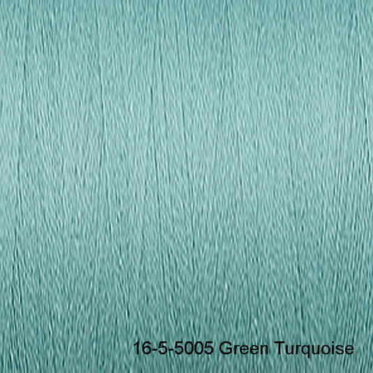 Venne 16/2 Unmercerised Organic Cotton 16-5-5005 Green Turquoise