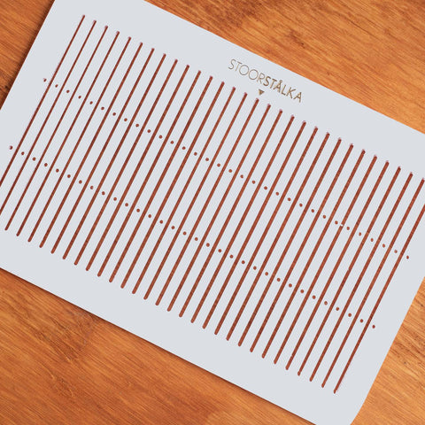 Stoorstålka Double-hole Heddle Beaivi White