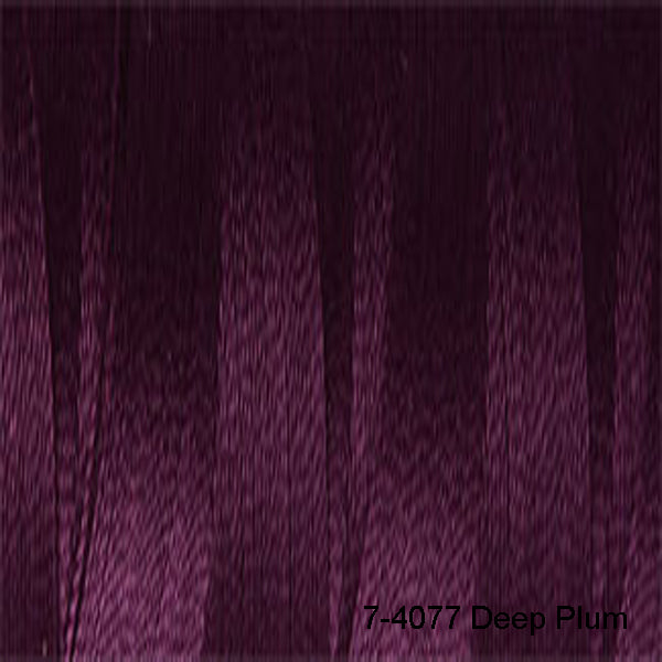 Load image into Gallery viewer, Venne Mercerised 20/2 Cotton 7-4077 Deep Plum

