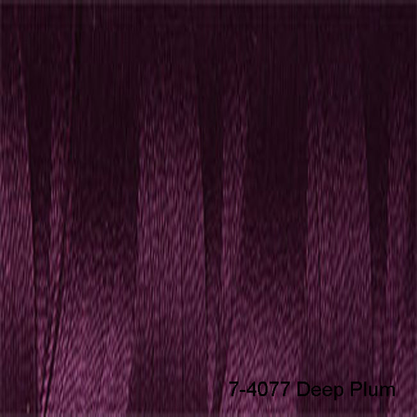 Load image into Gallery viewer, Venne Mercerised 20/2 Cotton 7-4077 Deep Plum
