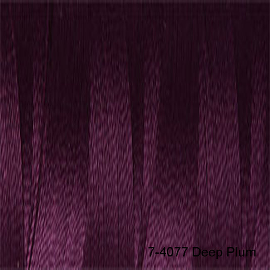 Venne Mercerised 20/2 Cotton 7-4077 Deep Plum