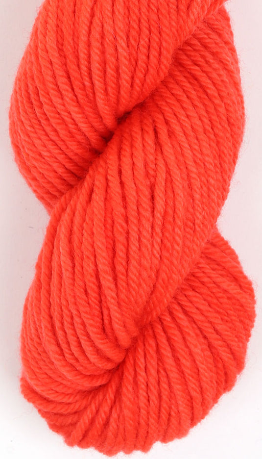 Orange Ashford Dyed Yarn