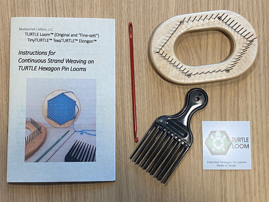 TURTLE Looms – Hexagon Pin Loom Weaving – Home to Hexagon Pin Loom