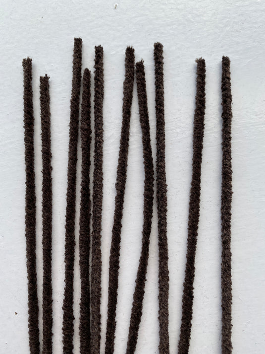 Pipe Cleaners Pack of 10 - Brown