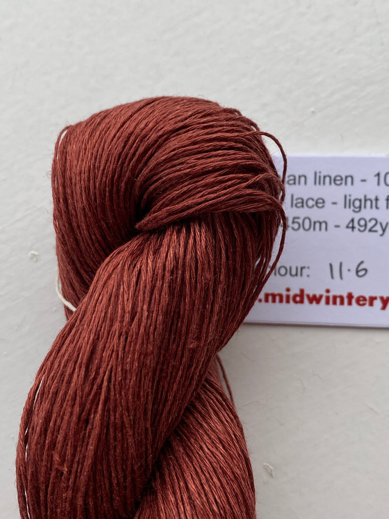 Load image into Gallery viewer, Lithuanian Linen by Midwinter Yarns - Colour 11.6
