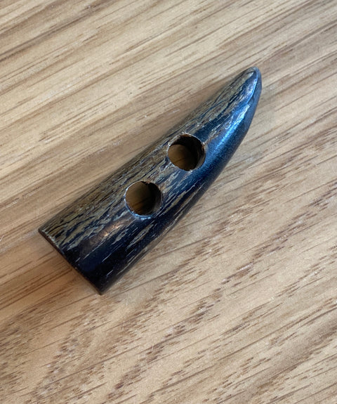 Dark Horn Toggle by Textile Garden