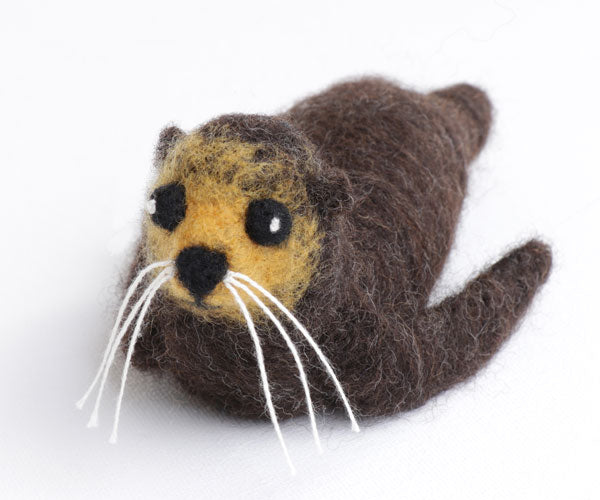 Load image into Gallery viewer, Ashford Needle Felting Kit - Sammy the Seal
