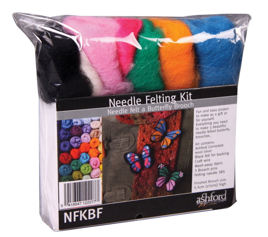 Ashford Needle Felting Kit - Butterflies