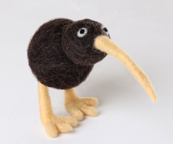 Load image into Gallery viewer, Ashford Needle Felting Kit - Kelvin the Kiwi
