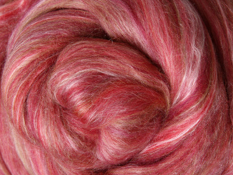 Ashford Merino/Silk Sliver - Pomegranate