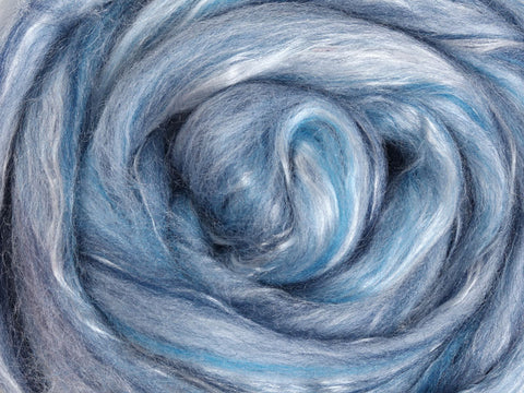 Ashford Merino/Silk Sliver - Skyscape