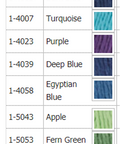 Venne Organic 16/2 Nel Wetspun Linen Colour Chart