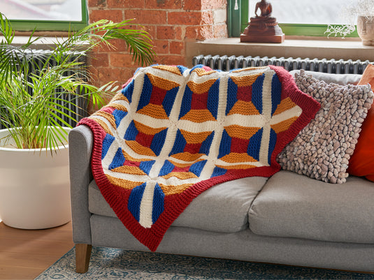 Paloma Mosaic Patchwork Blanket