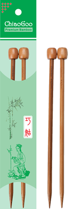 Load image into Gallery viewer, Chiaogoo 13&quot; Bamboo Straight Needles
