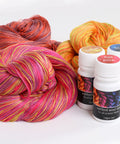 Ashford Silk Yarn 20/2 dyed with Ashford Dyes